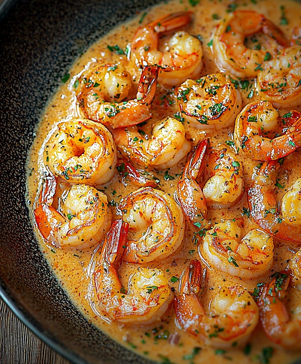 Creamy Garlic Shrimp