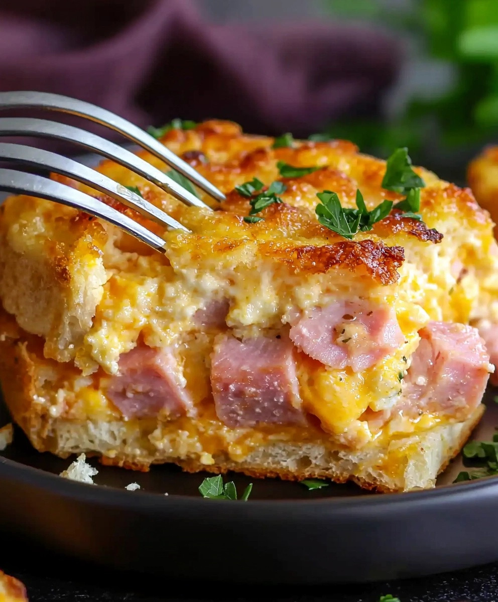 Ham Egg Cheese Bake