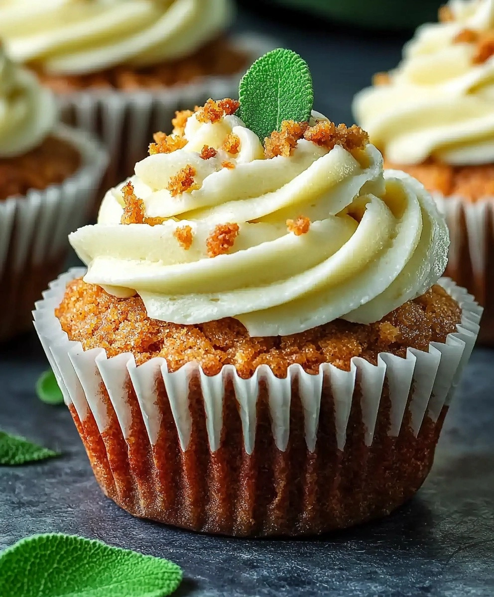 Keto Carrot Cake Cupcakes