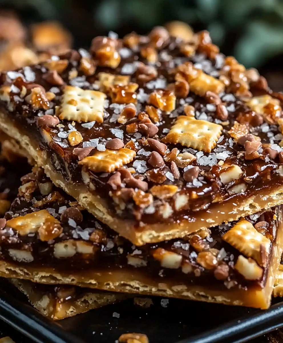 Toffee with Saltine Crackers