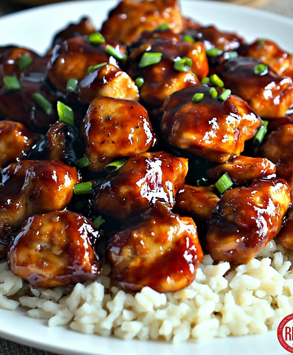 Bourbon Chicken Dish