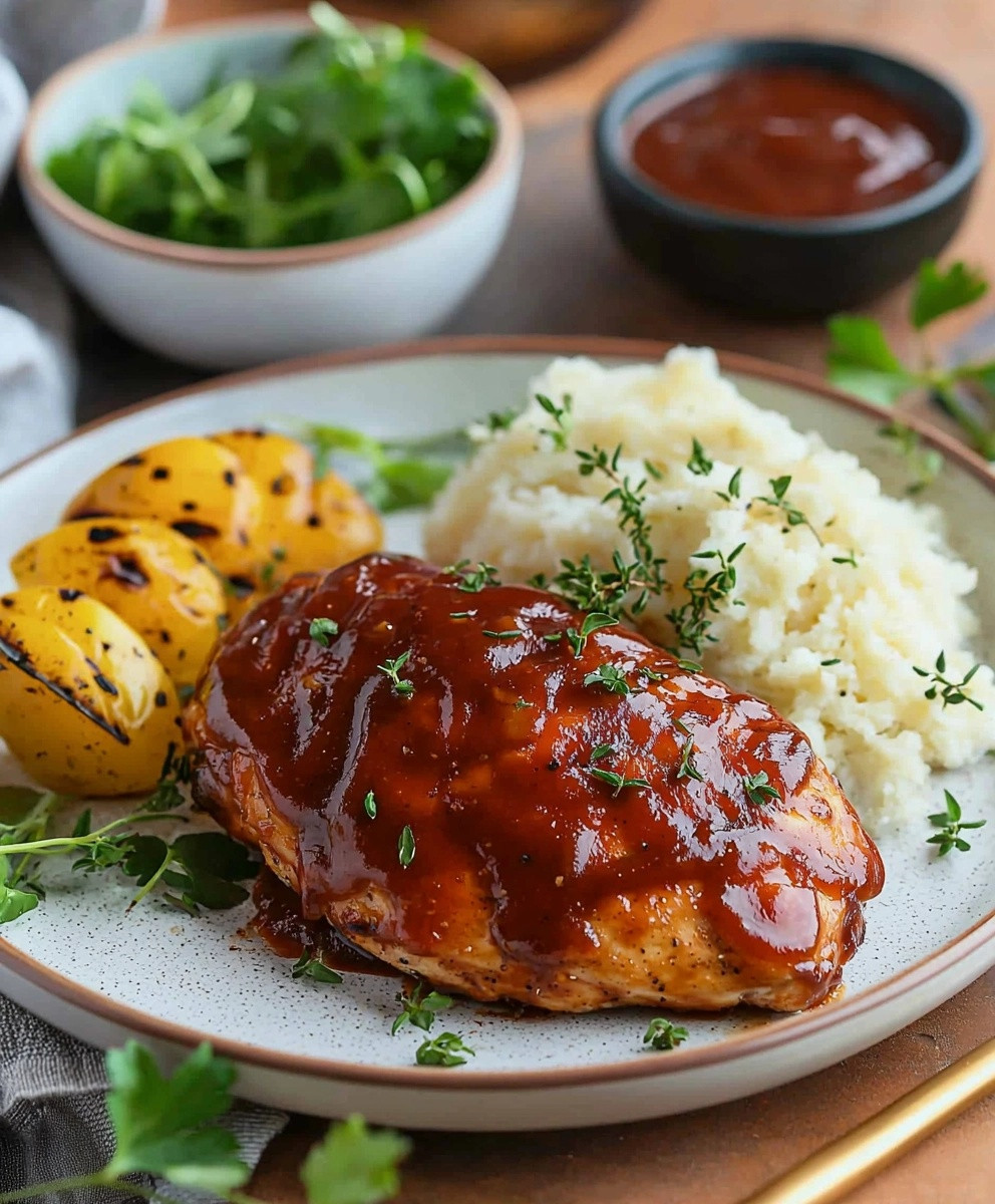 Air Fryer BBQ Chicken