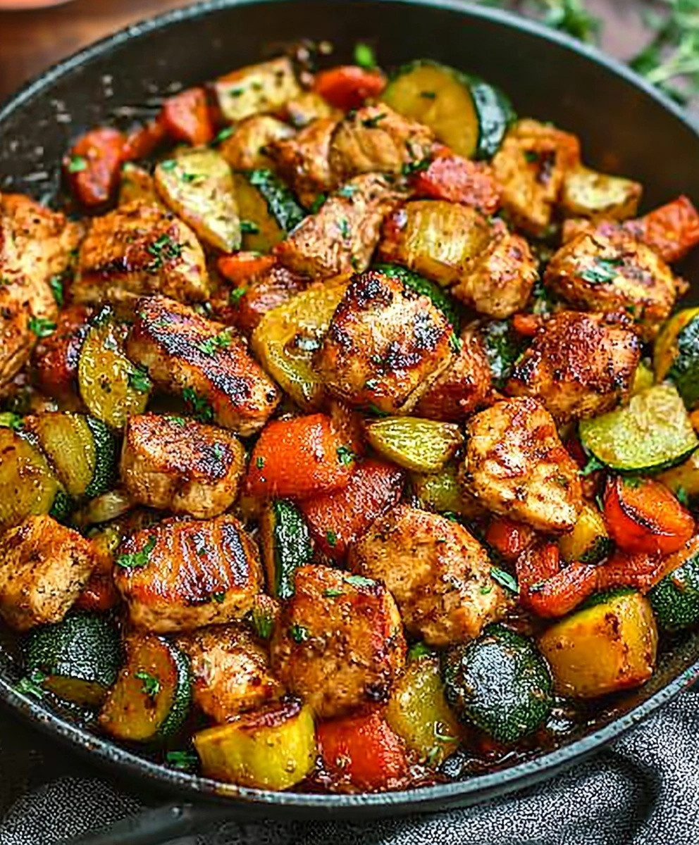 One Pot Chicken Skillet