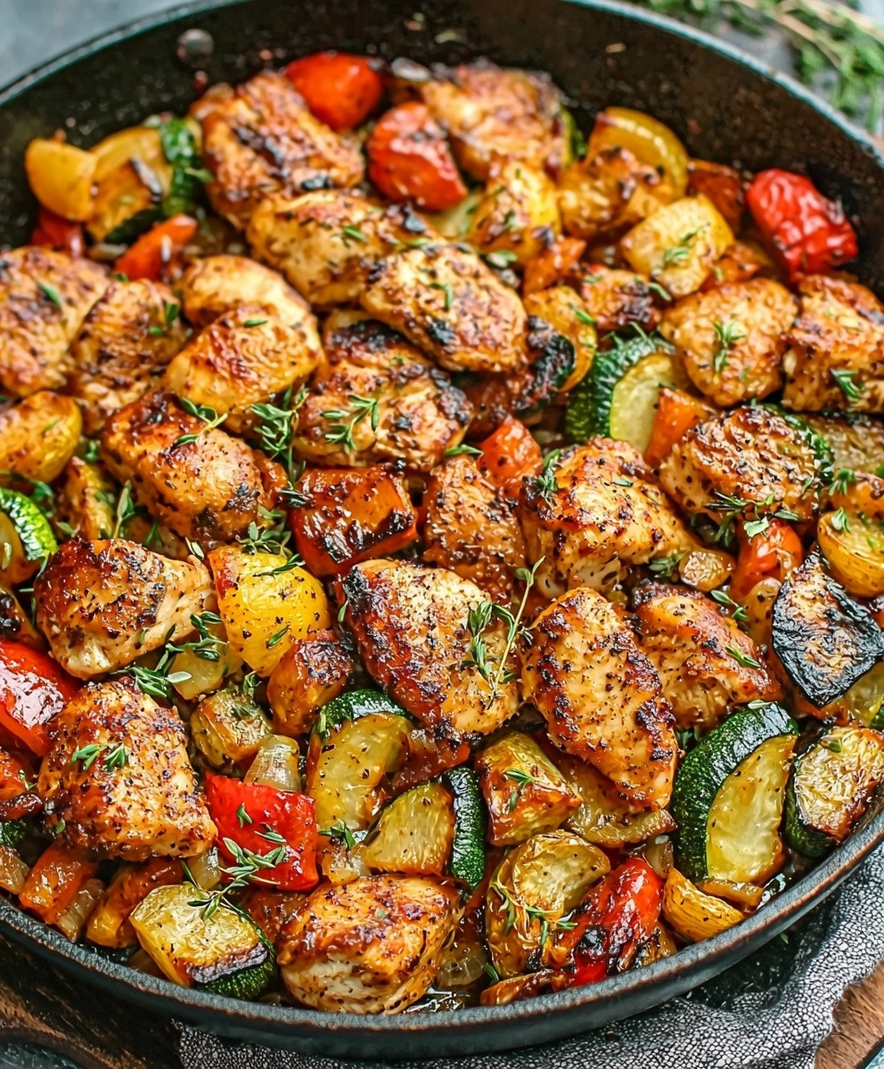 One Pot Chicken Skillet