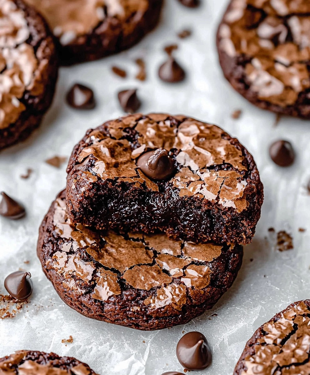 Fudgy Chewy Brookies