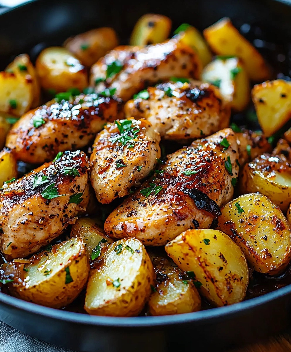 Garlic Butter Chicken Skillet