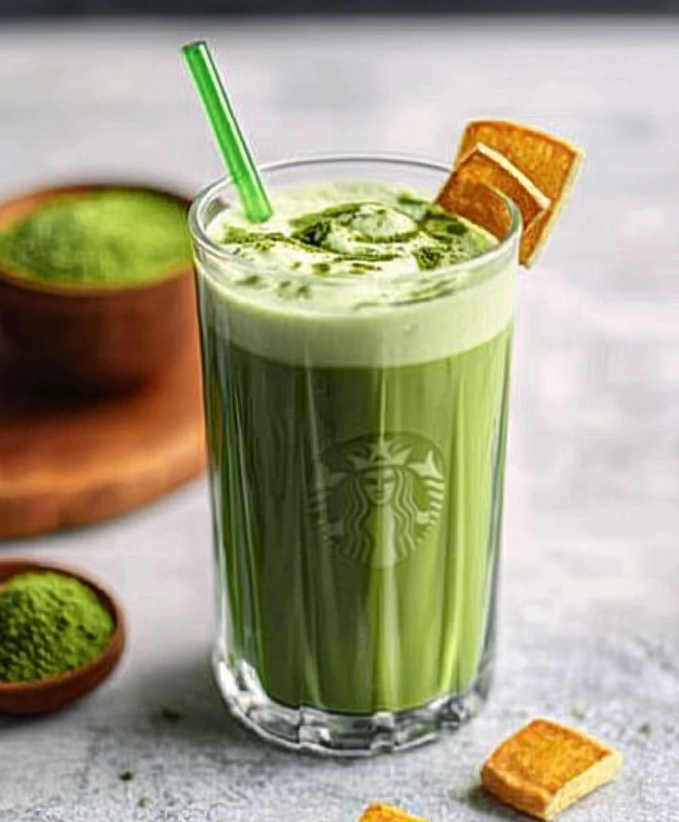 Dairy-Free Iced Matcha Latte