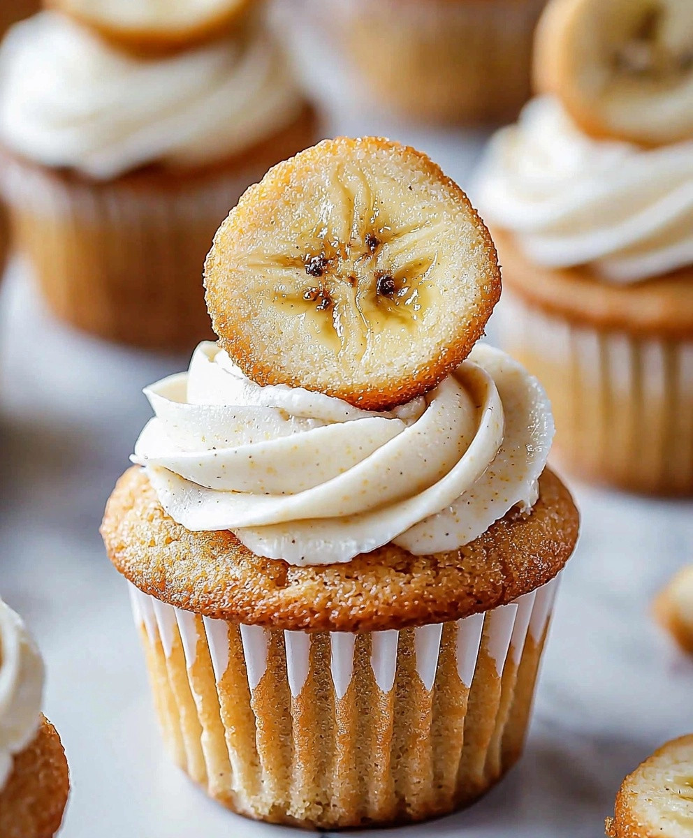 Banana Pudding Cupcakes