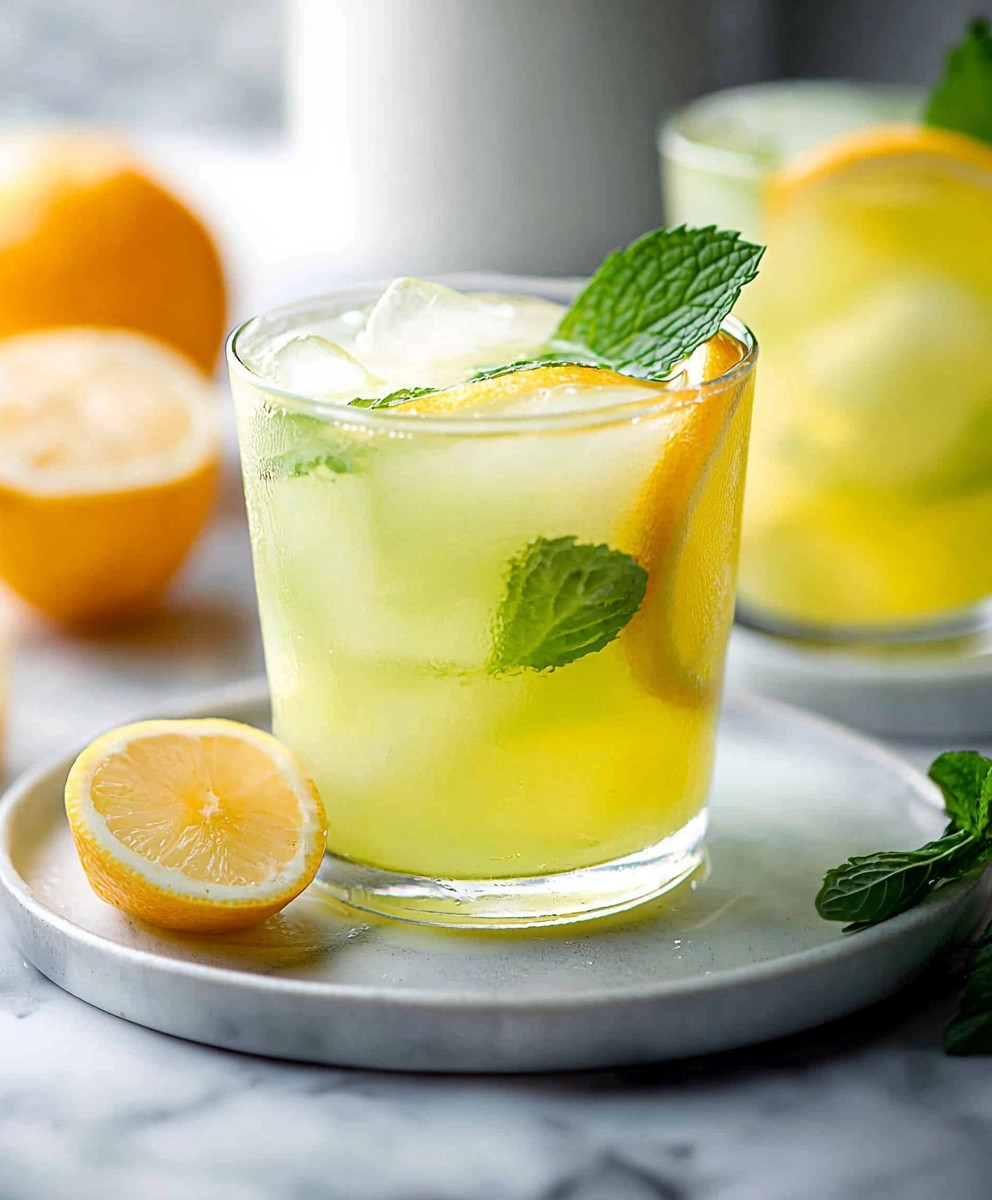 Mint Lemonade Drink