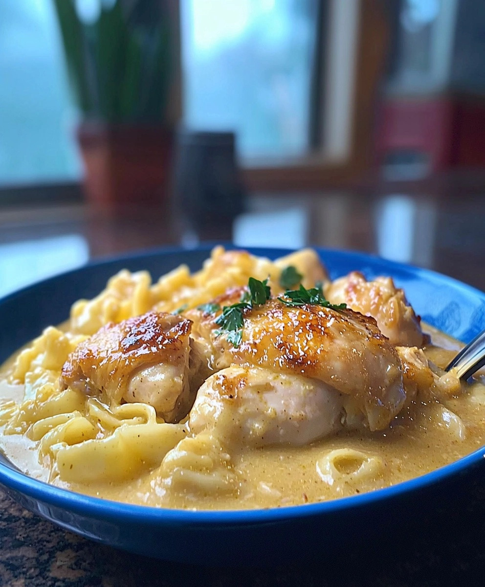 Slow Cooked Chicken Gravy