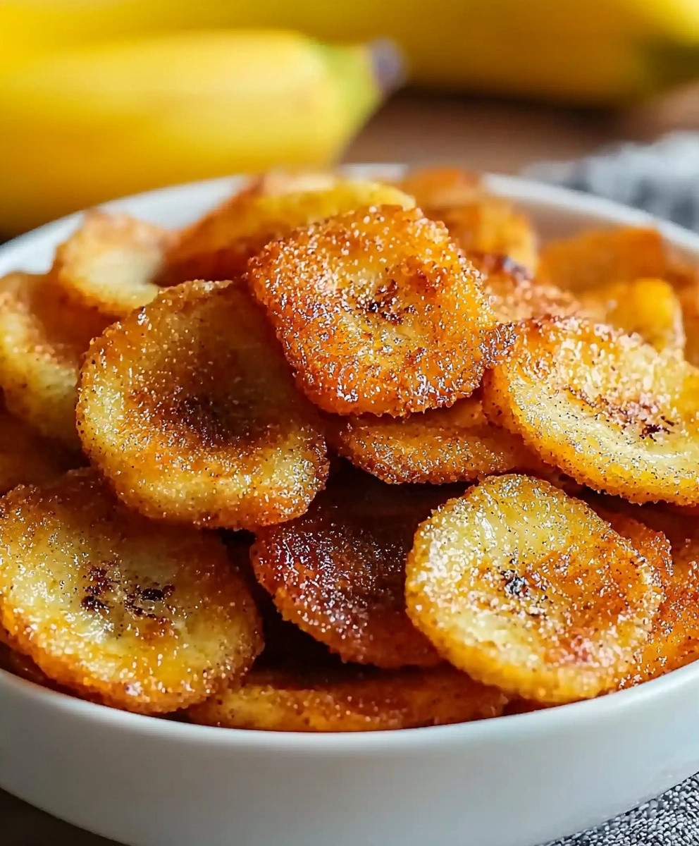 Air Fried Banana Chips