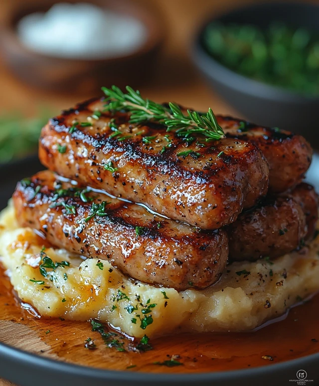 Bangers and Mash Dinner