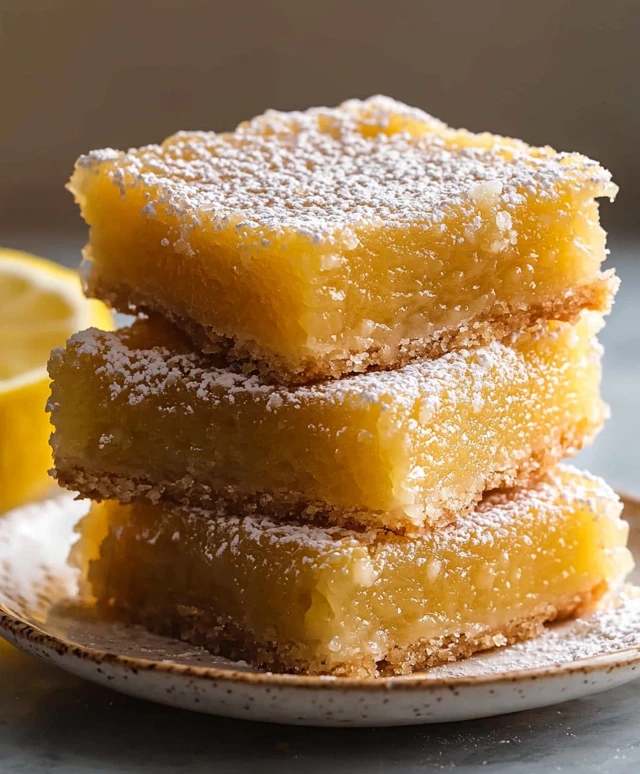 Lemon Bars Dessert