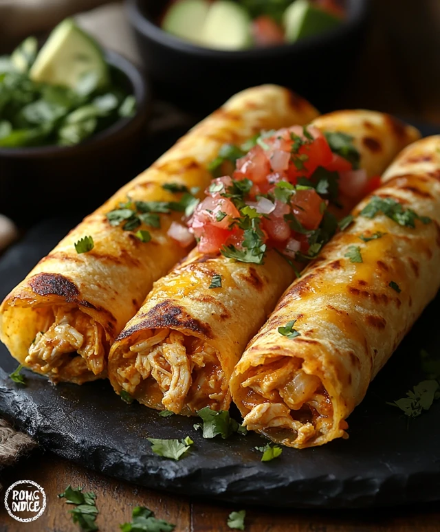 Ranch Chicken Taquitos