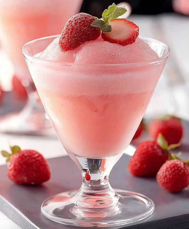 Spiked Pink Lady Cocktail