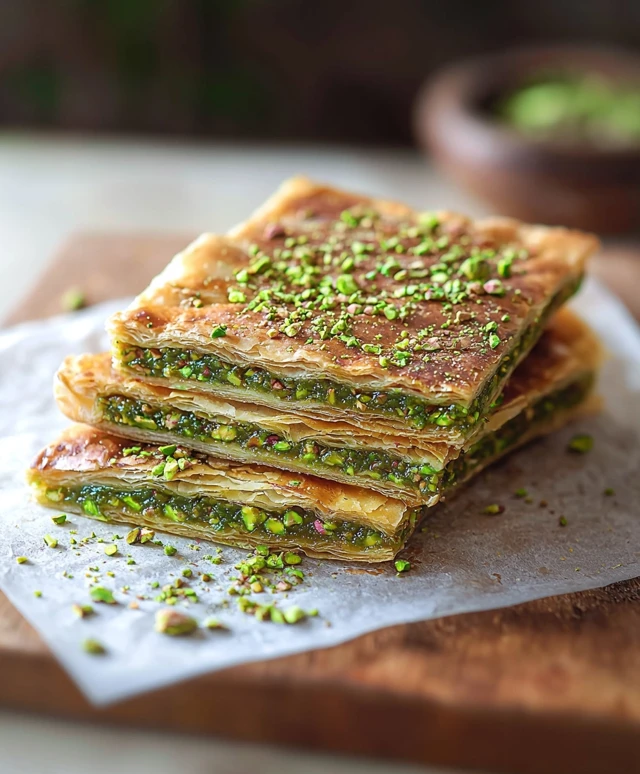 Turkish Pistachio Pastry