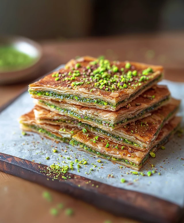 Turkish Pistachio Pastry