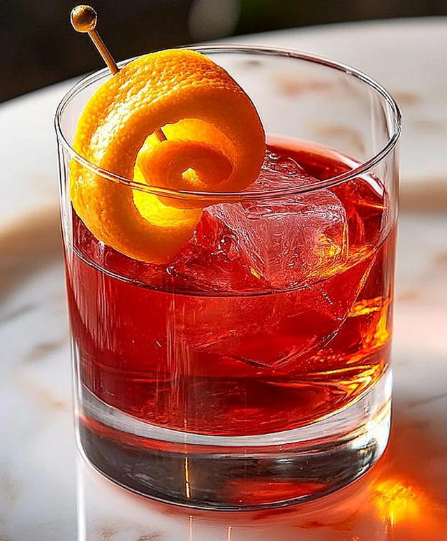 Negroni cocktail
