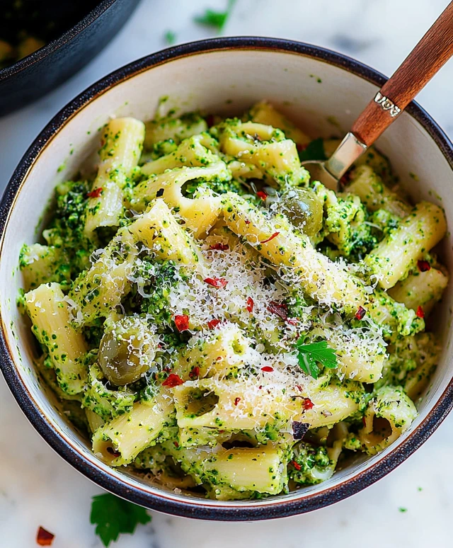 Broccoli Pesto Pasta