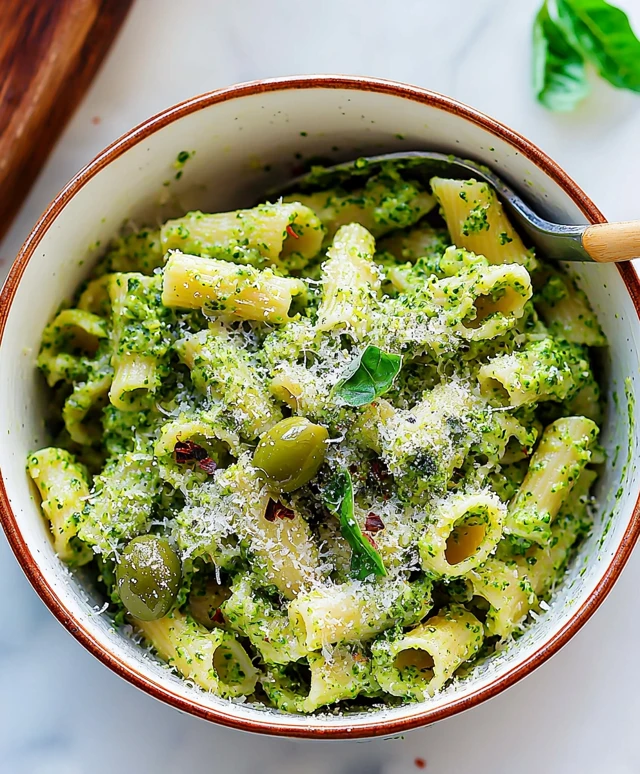 Broccoli Pesto Pasta