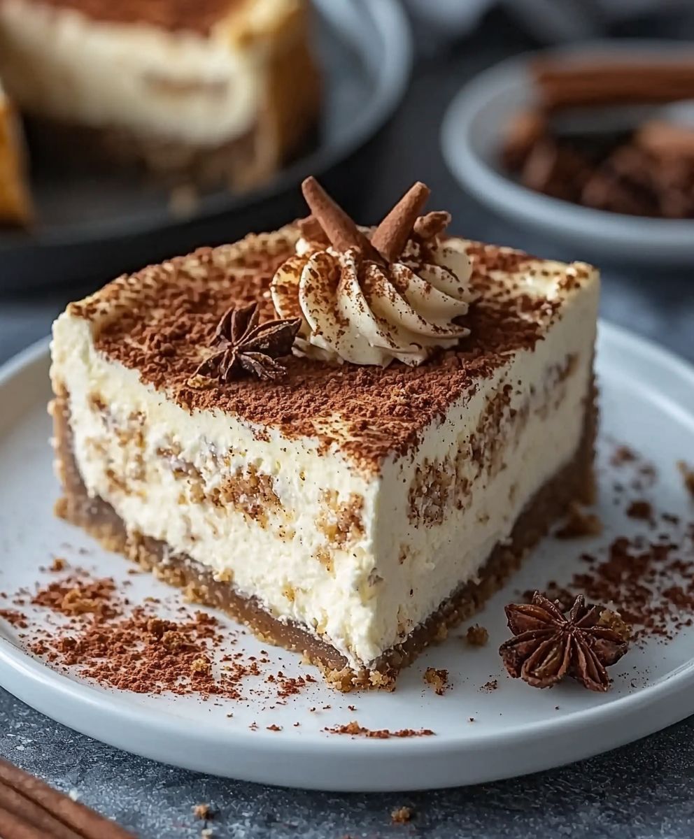 Cinnamon Roll Cheesecake