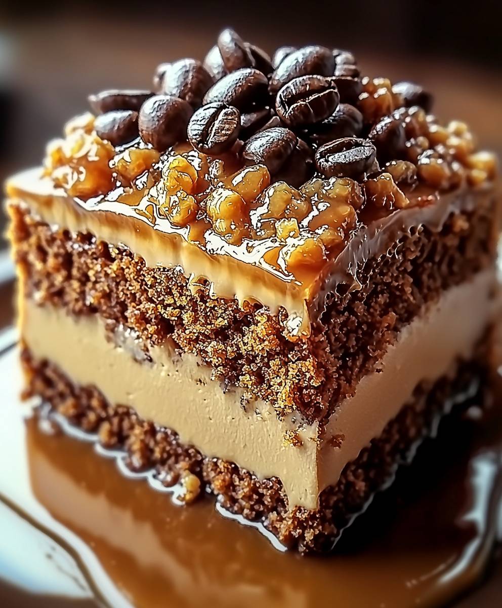 Coffee Caramel Cake