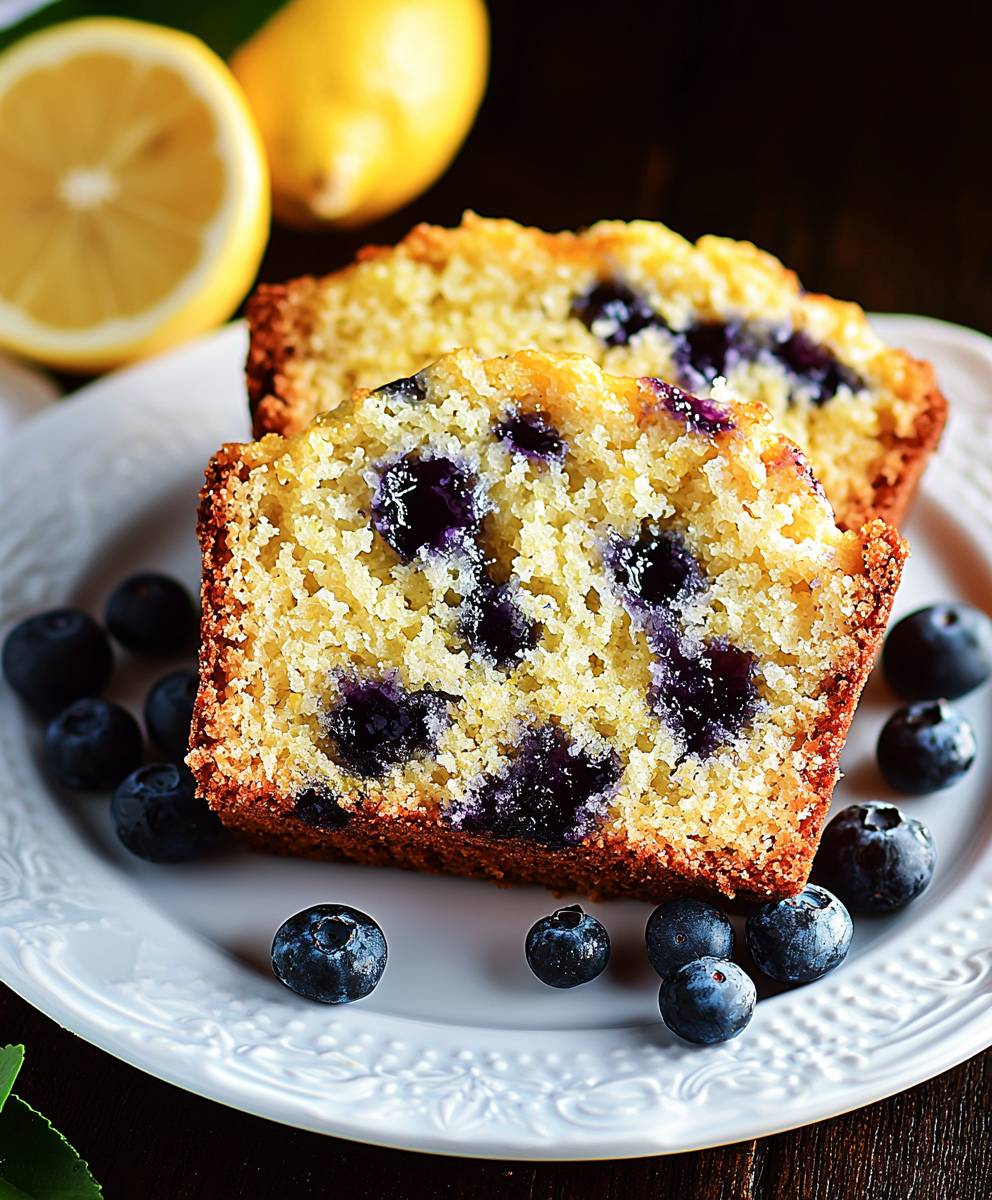 Lemon Blueberry Bread