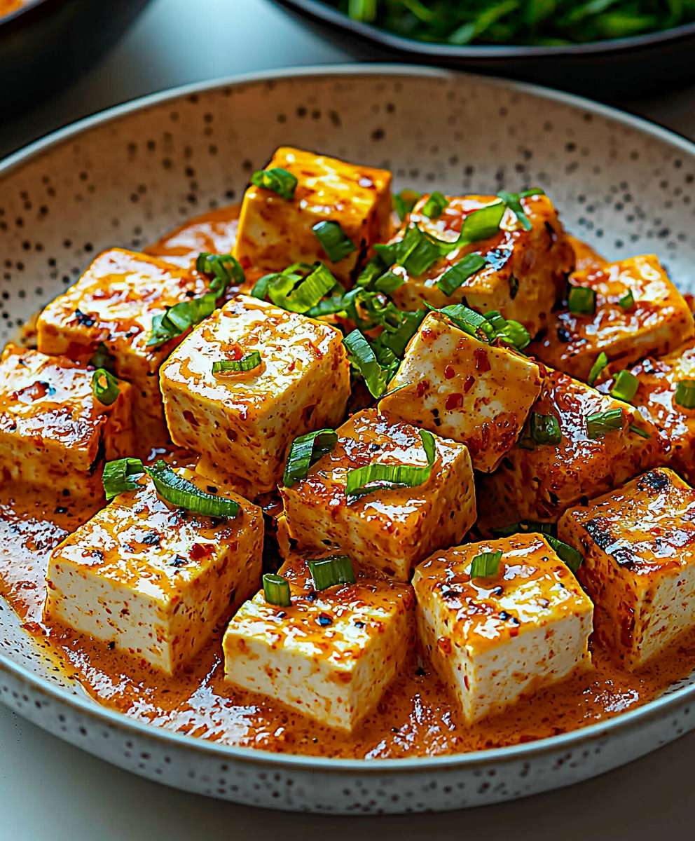 Spicy Tofu Coconut Sauce