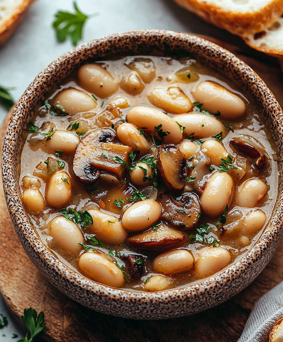 White Bean Mushroom Stew