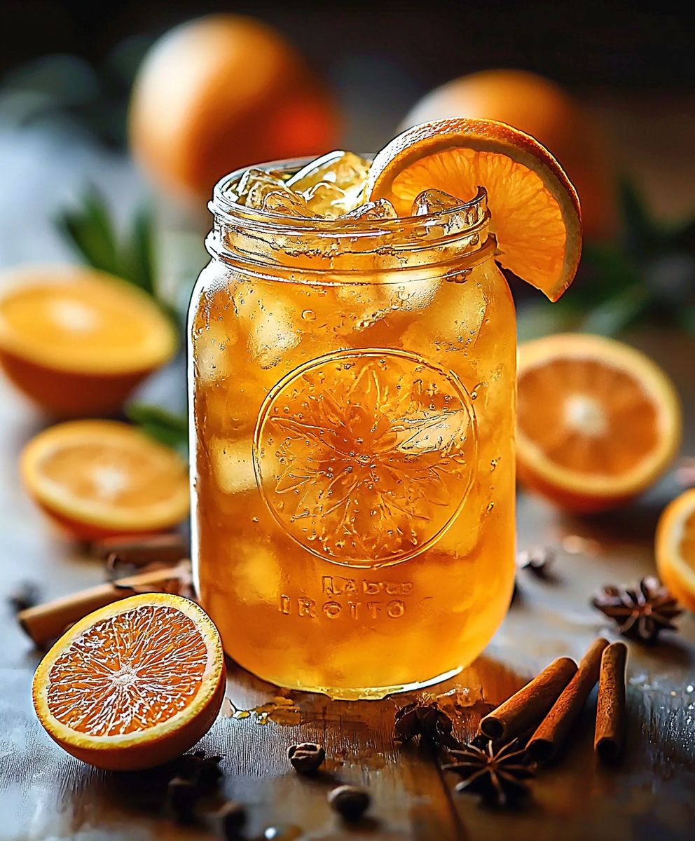 Orange Cinnamon Iced Tea