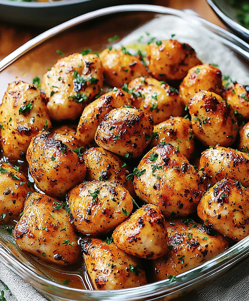 Baked Chicken Bites