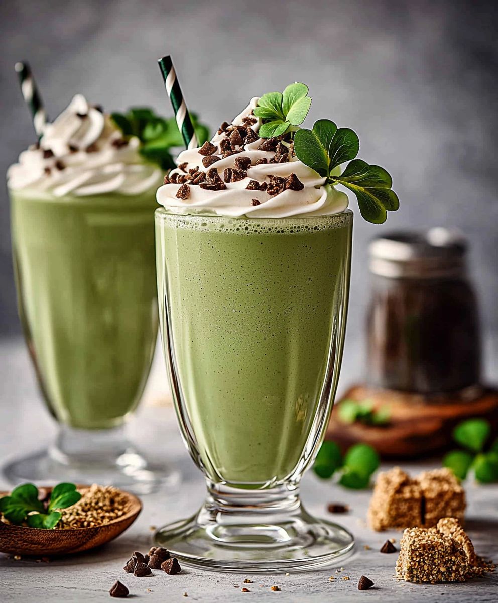 Dairy Free Shamrock Shake
