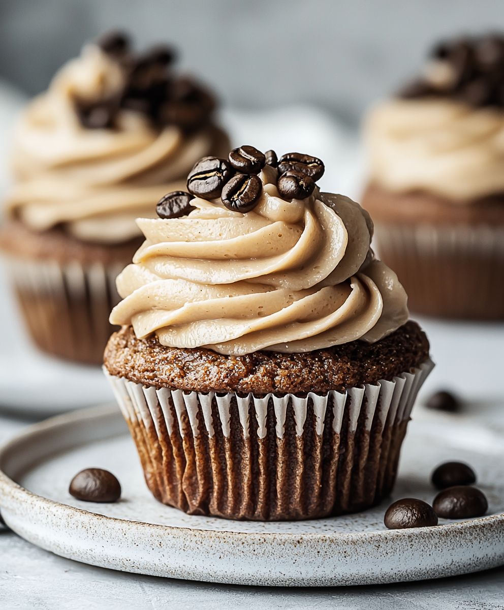 Vegan Coffee Cupcakes