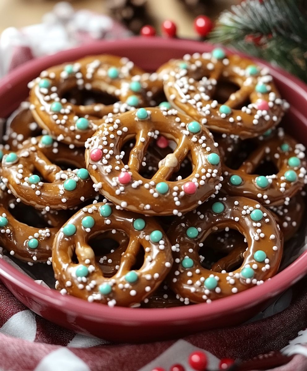 Christmas ROLO Pretzels