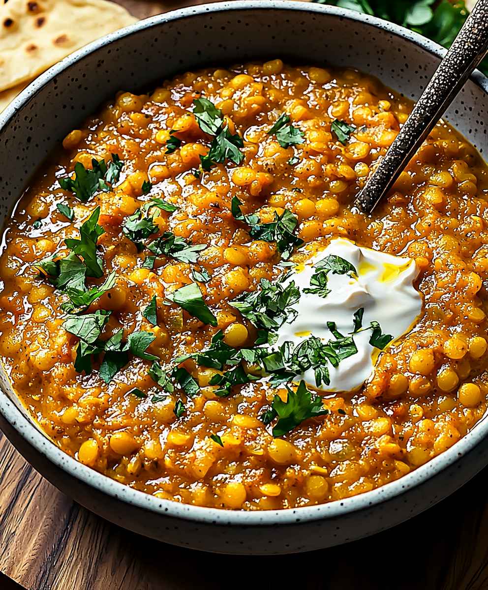 Spicy Red Lentil Curry