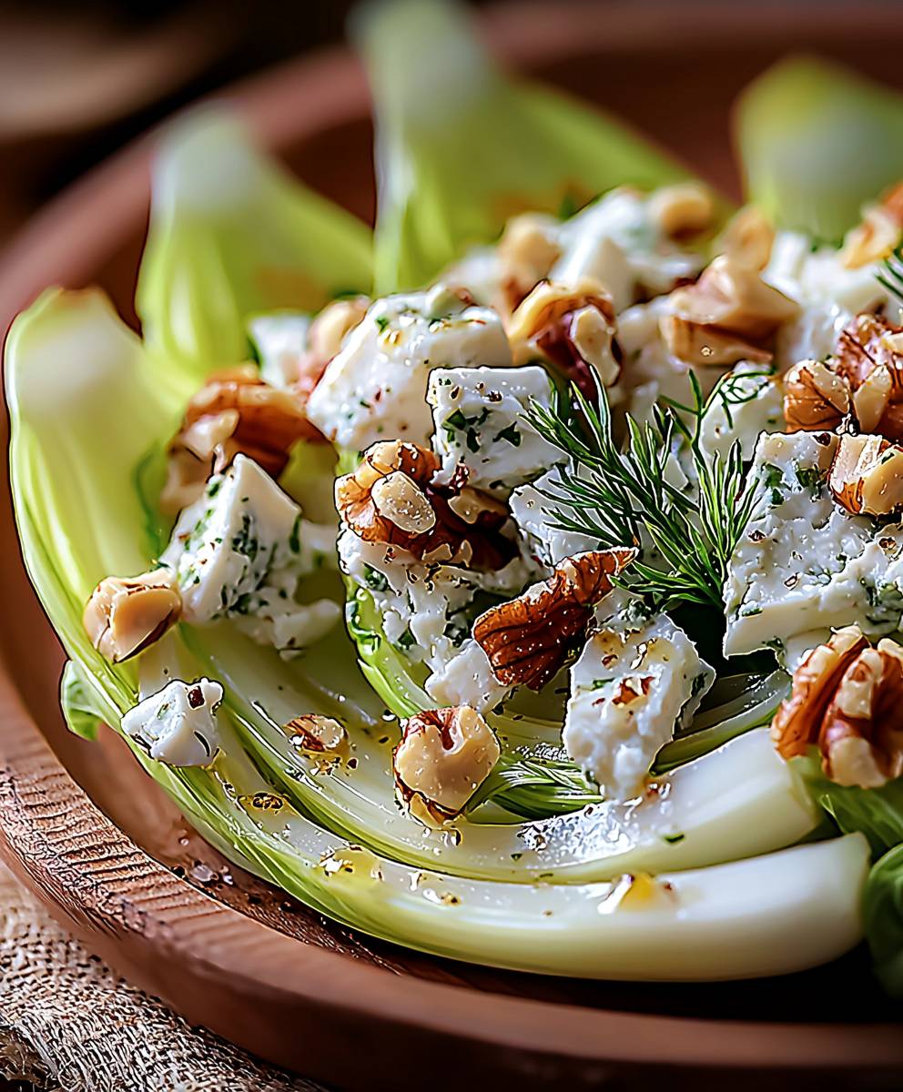 Endive Salad Roquefort Walnuts