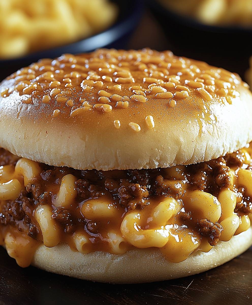 Mac and Cheese Sloppy Joes