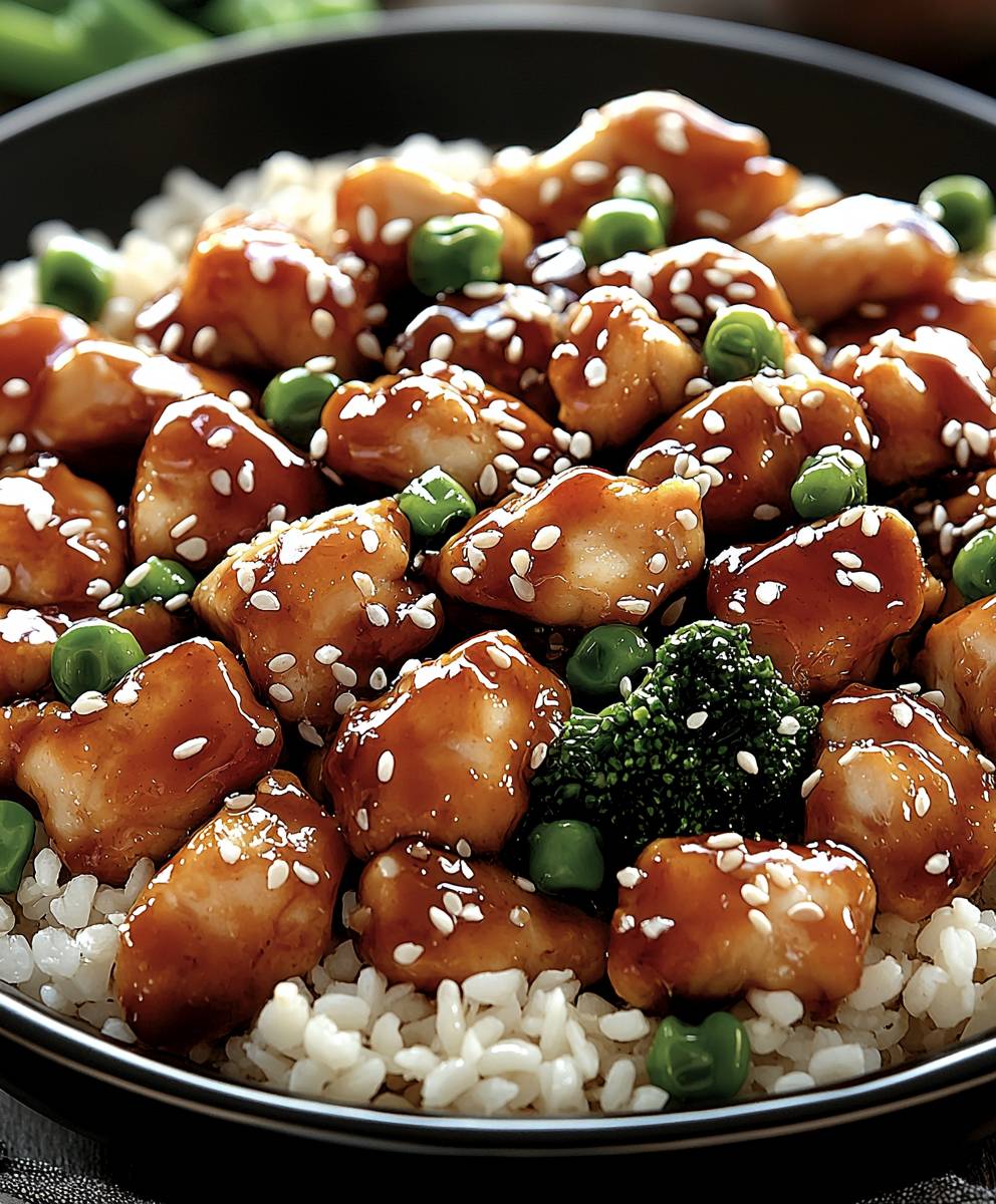 Protein Sesame Chicken