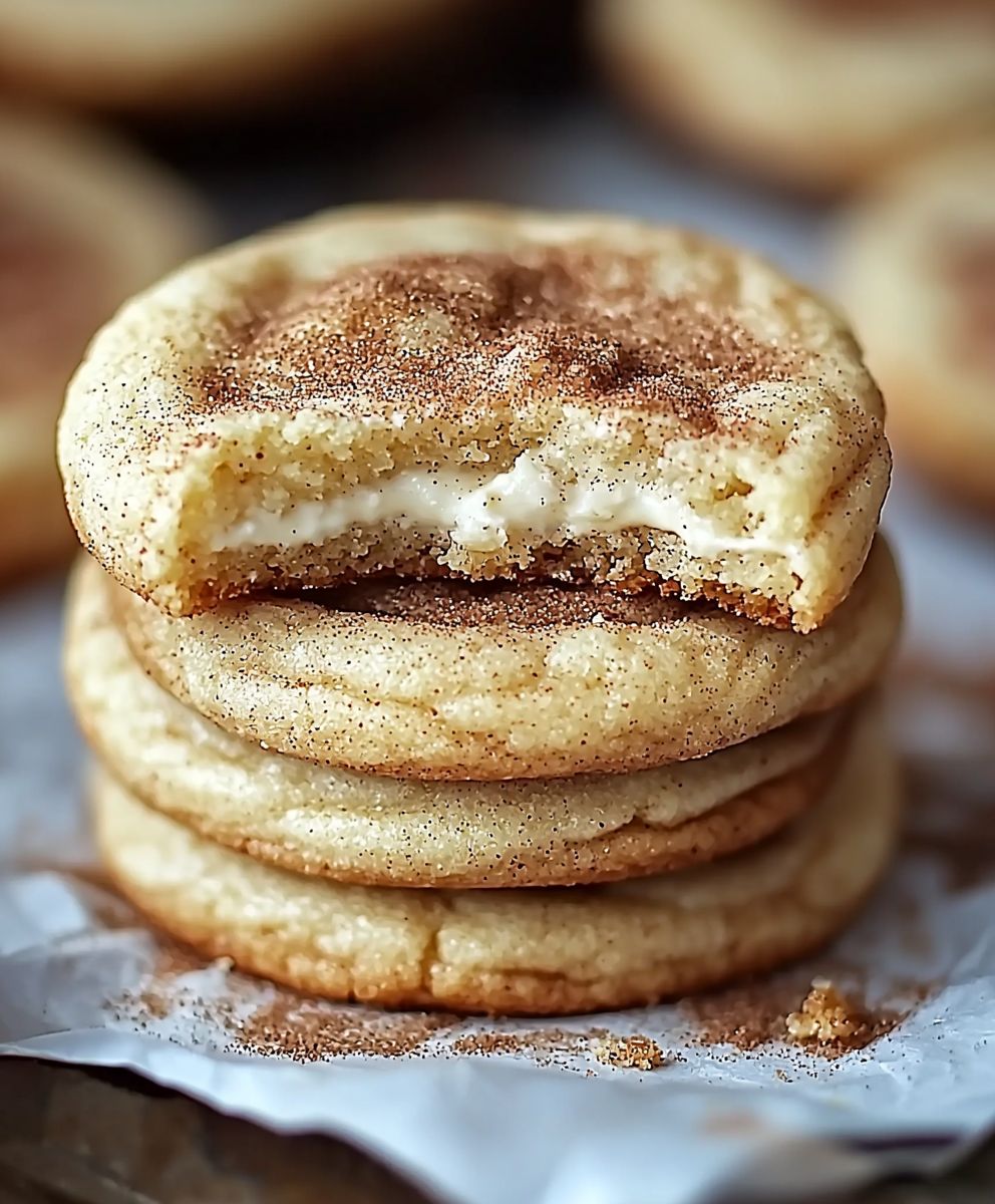 Cinnamon Cheesecake Cookies