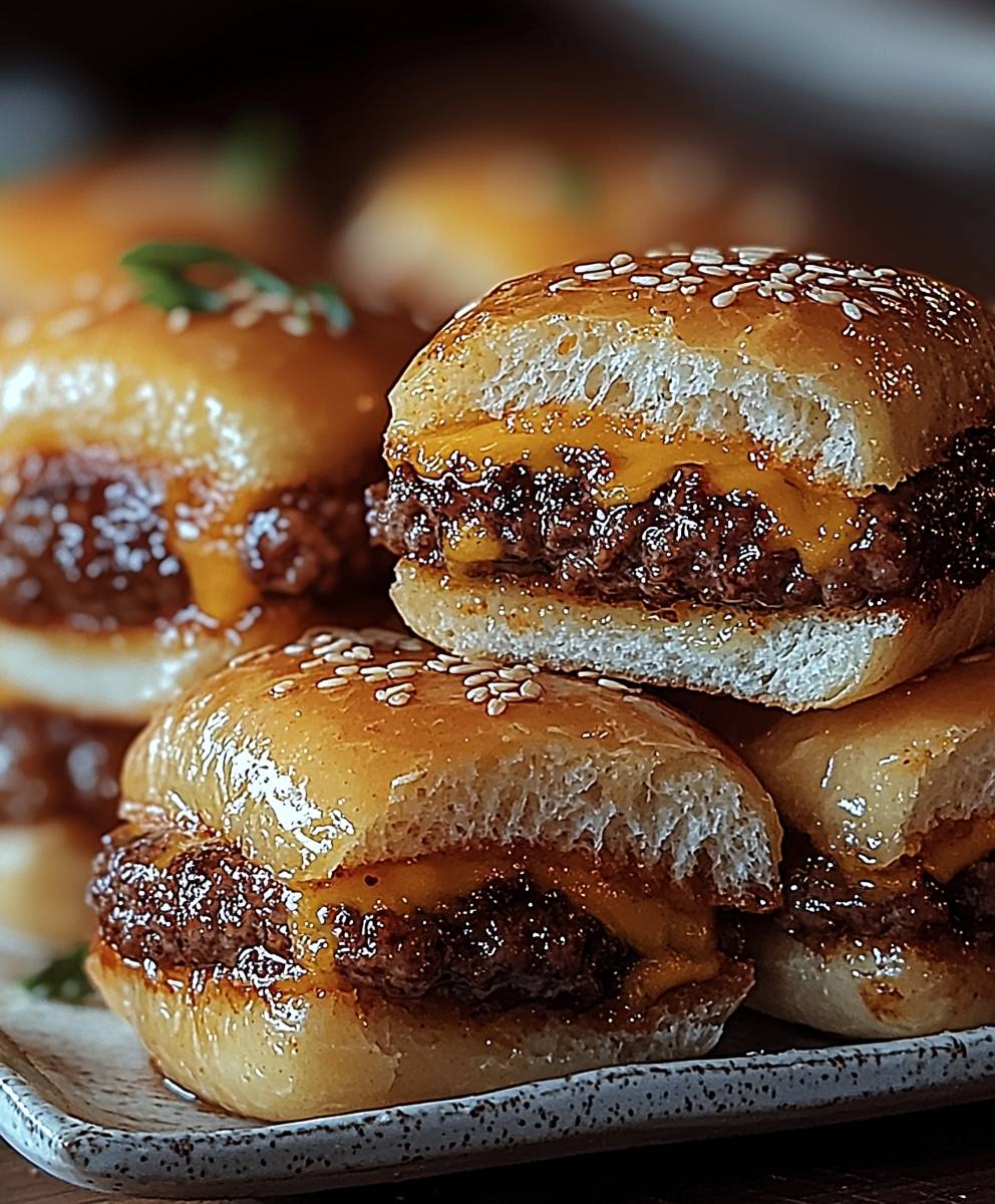 Ghost Pepper Cheeseburger Bites