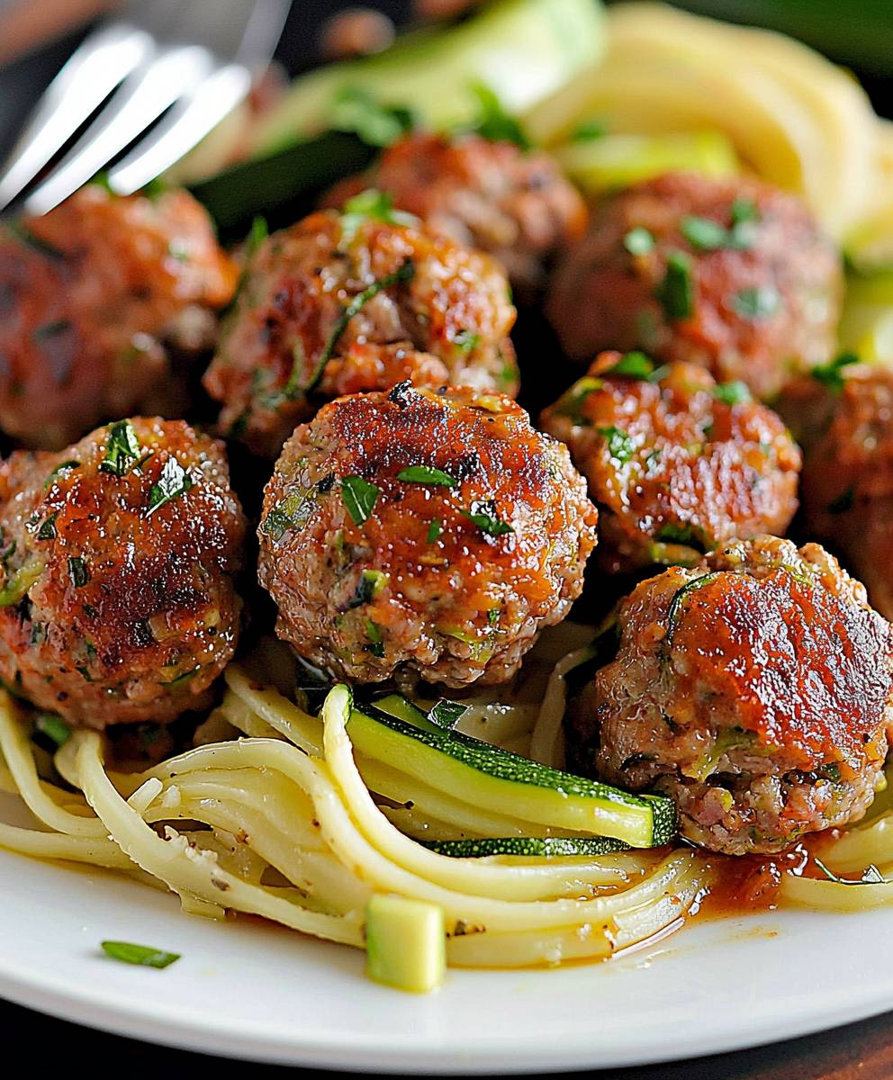 Beef Zucchini Meatballs