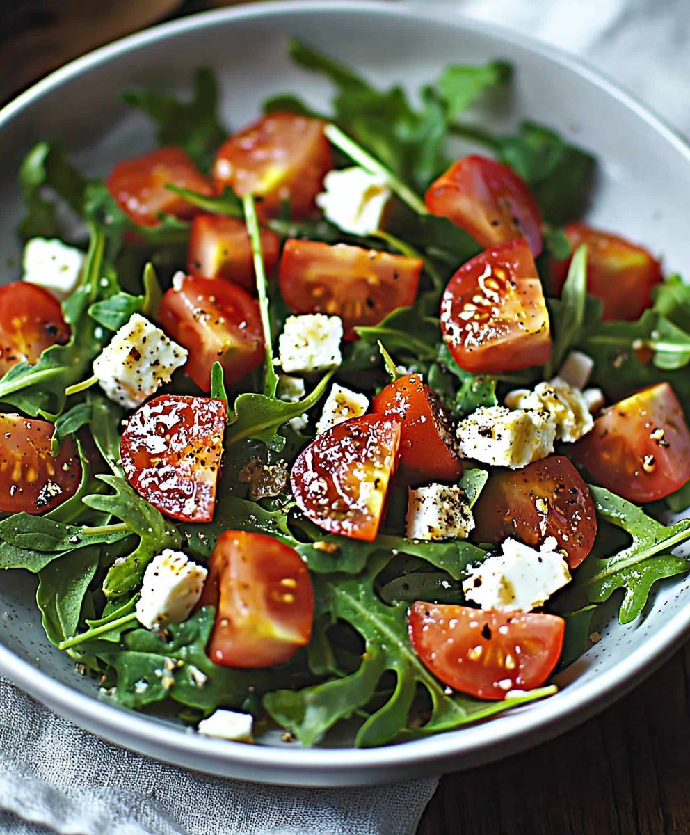 Arugula Spinach Salad