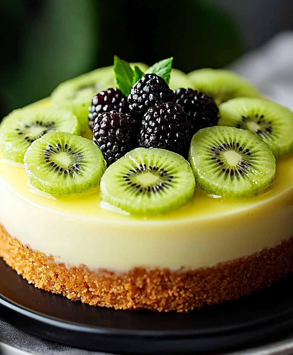 Kiwi Cheesecake