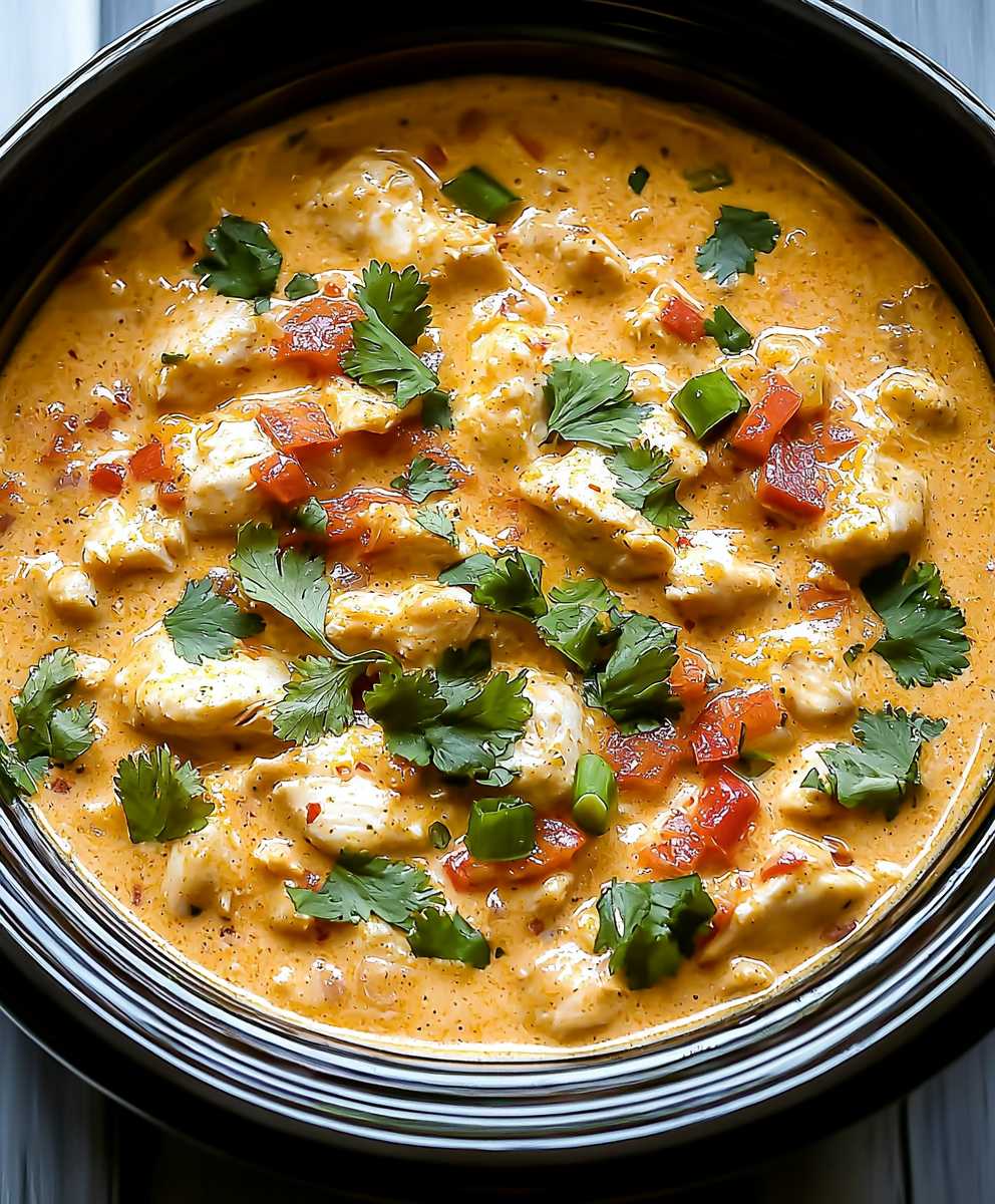 Crockpot Queso Chicken