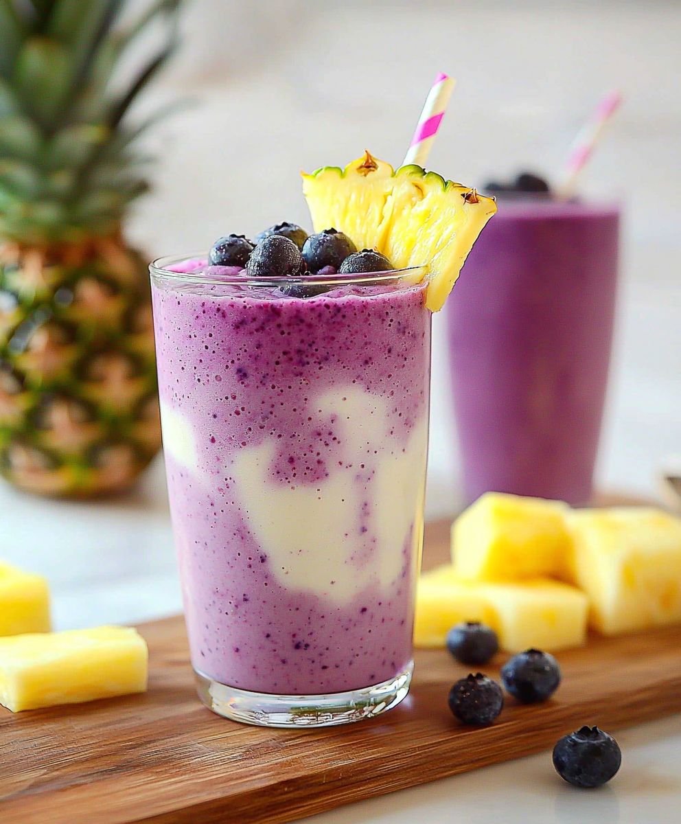 Blueberry Pineapple Smoothie