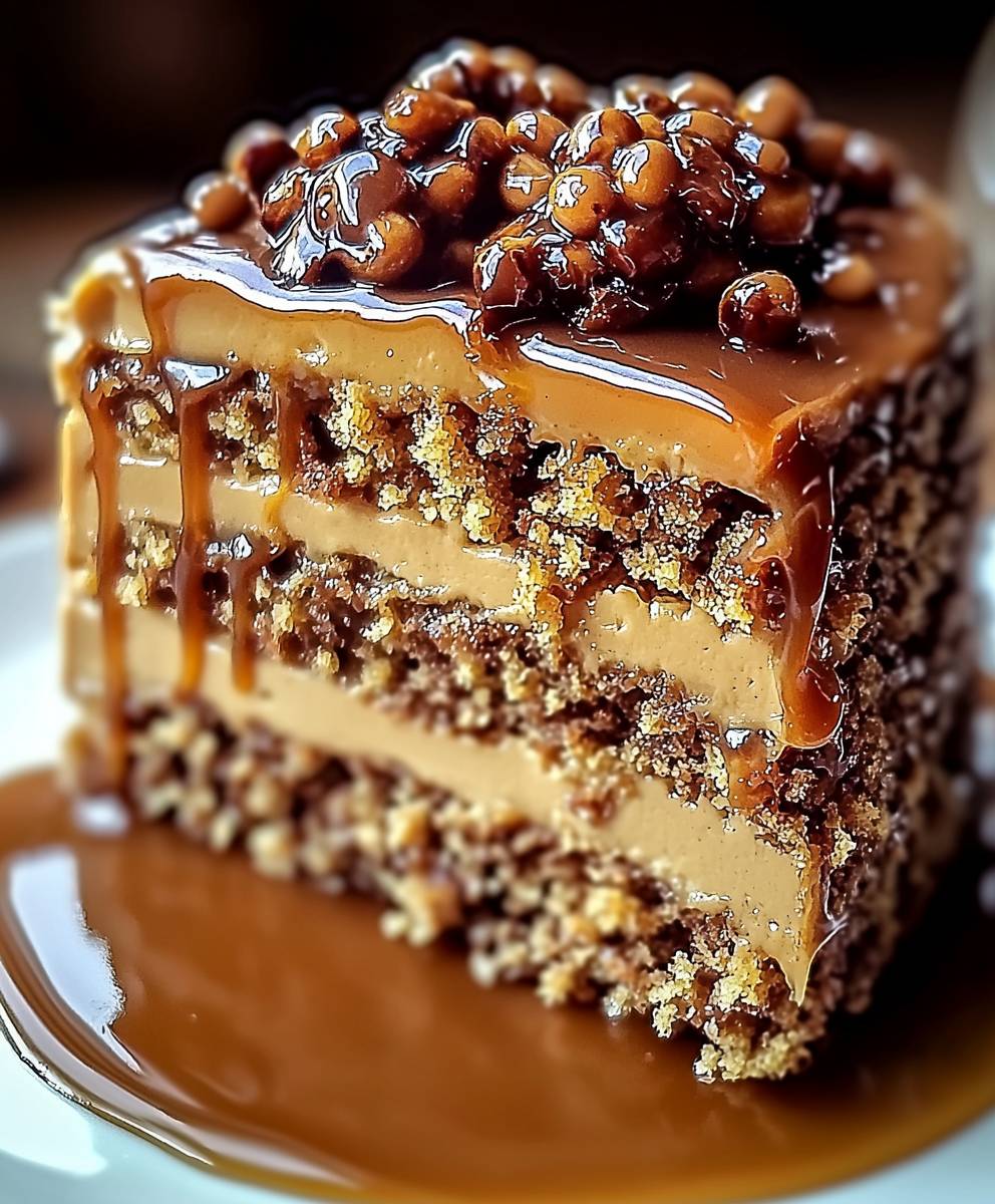 Coffee Caramel Cake
