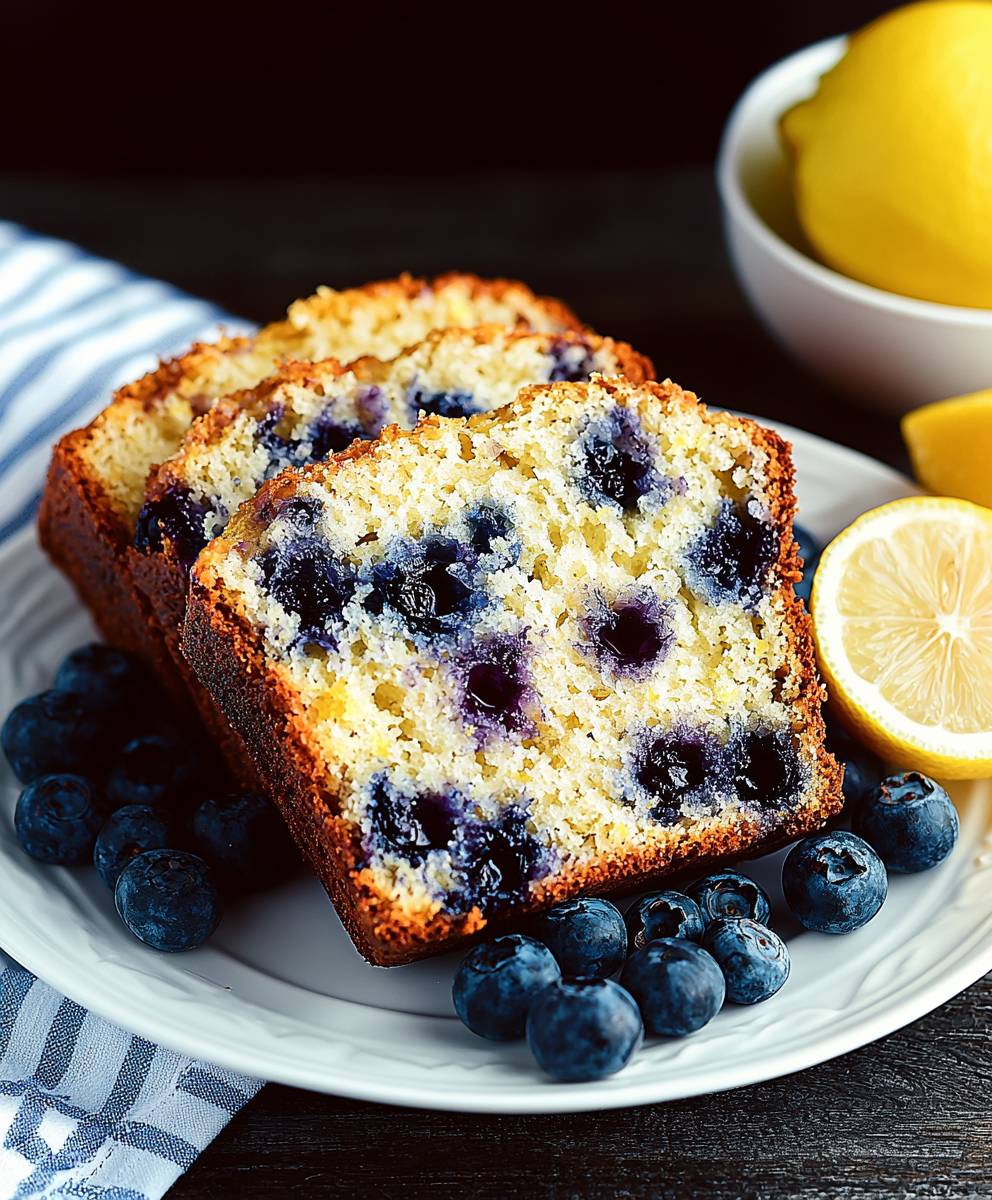 Lemon Blueberry Bread