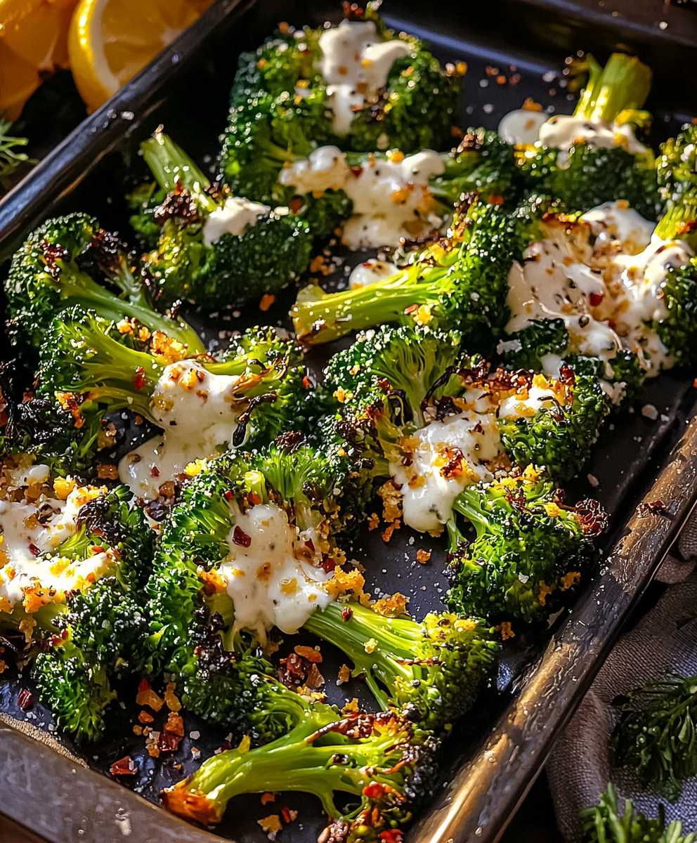 Lemon Parmesan Broccoli