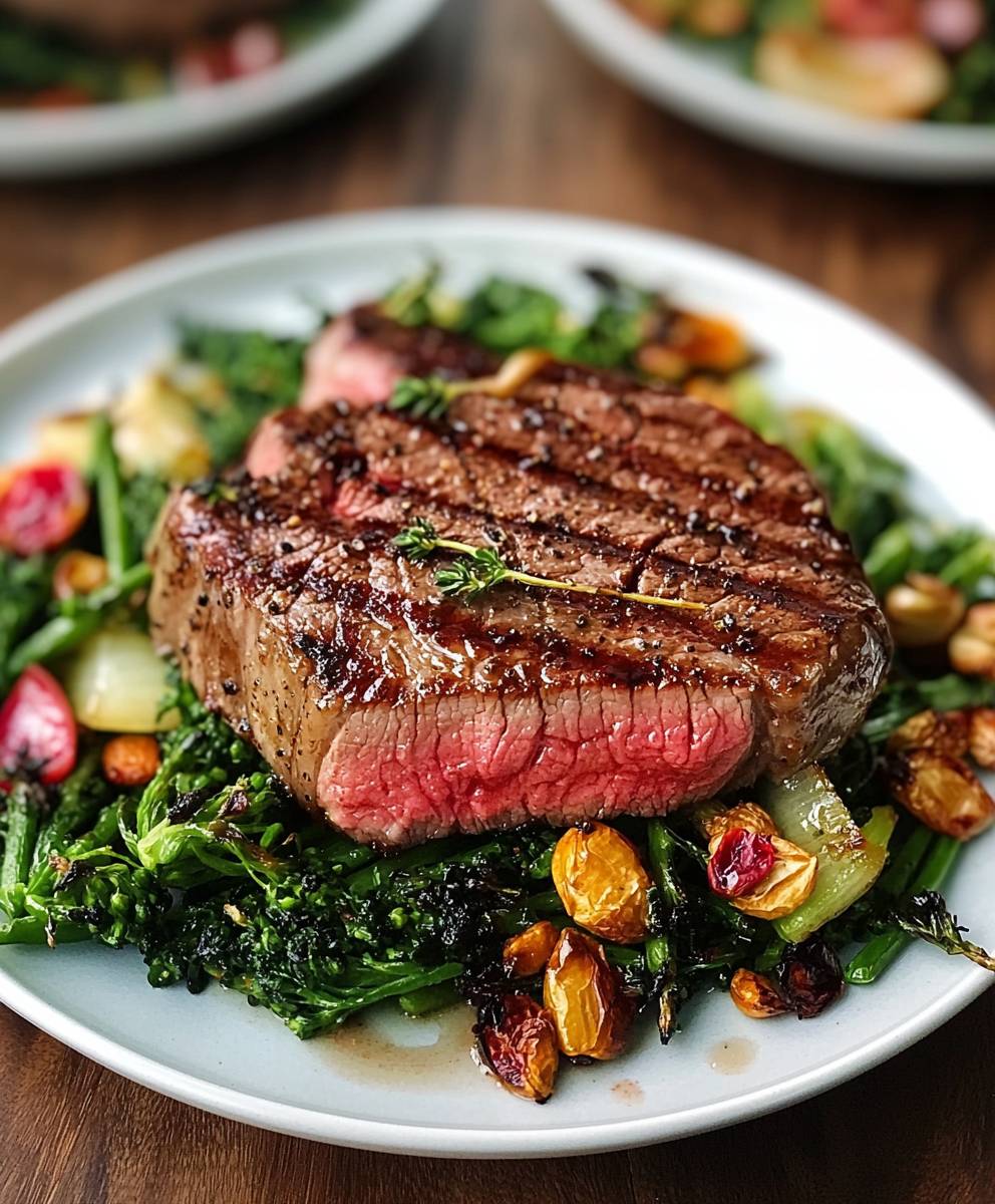 Reverse Sear Thick Steak