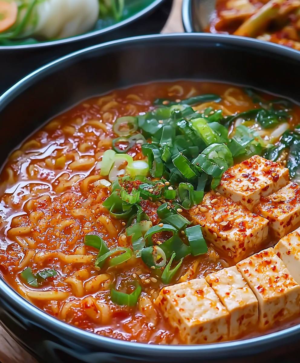 Korean Spicy Tofu Soup